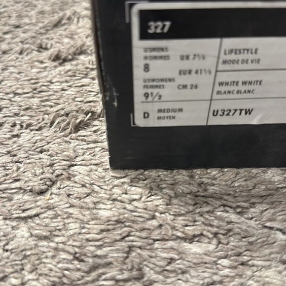 New Balance X Figs 327 Women's White Athletic Sneakers size 9.5 - Picture 7 of 7